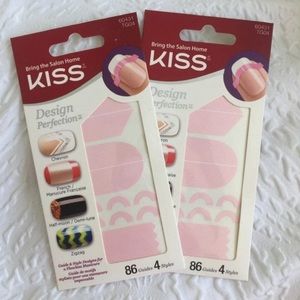 2 Kiss Nail Design Perfection French Tip